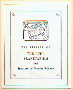 Buhl Library Label